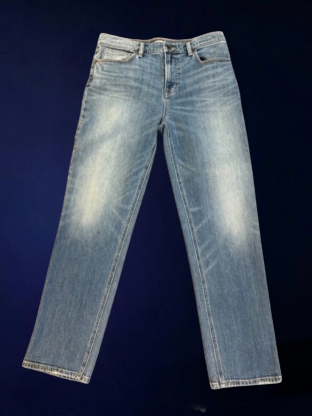 Vince relaxed straight blue jeans size 30